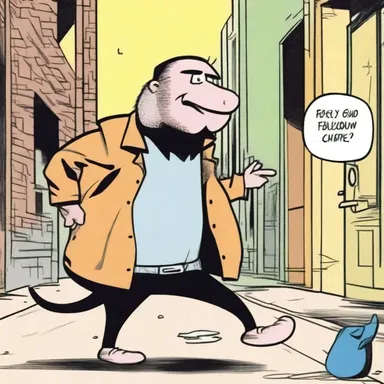 The character aimlessly roamed the pages of the comic, unsure of their purpose or direction.