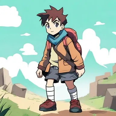 The main character aimlessly drifted from one adventure to another, never settling in one place for too long.