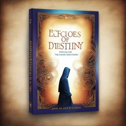 A digital art image of a book cover titled 'Echoes of Destiny: Creating the Life You Desire'