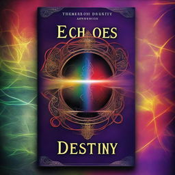 A digital art image of a book cover titled 'Echoes of Destiny: Creating the Life You Desire'