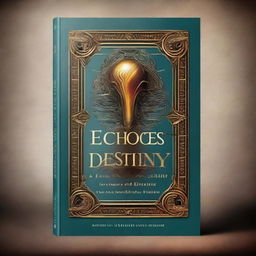 A digital art image of a book cover titled 'Echoes of Destiny: Creating the Life You Desire'