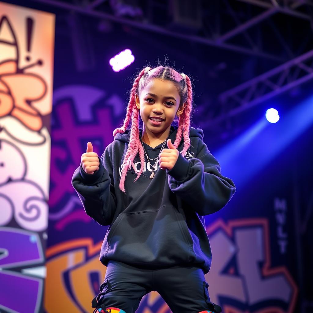 Vibrant Vibes: 17-Year-Old Rap Sensation