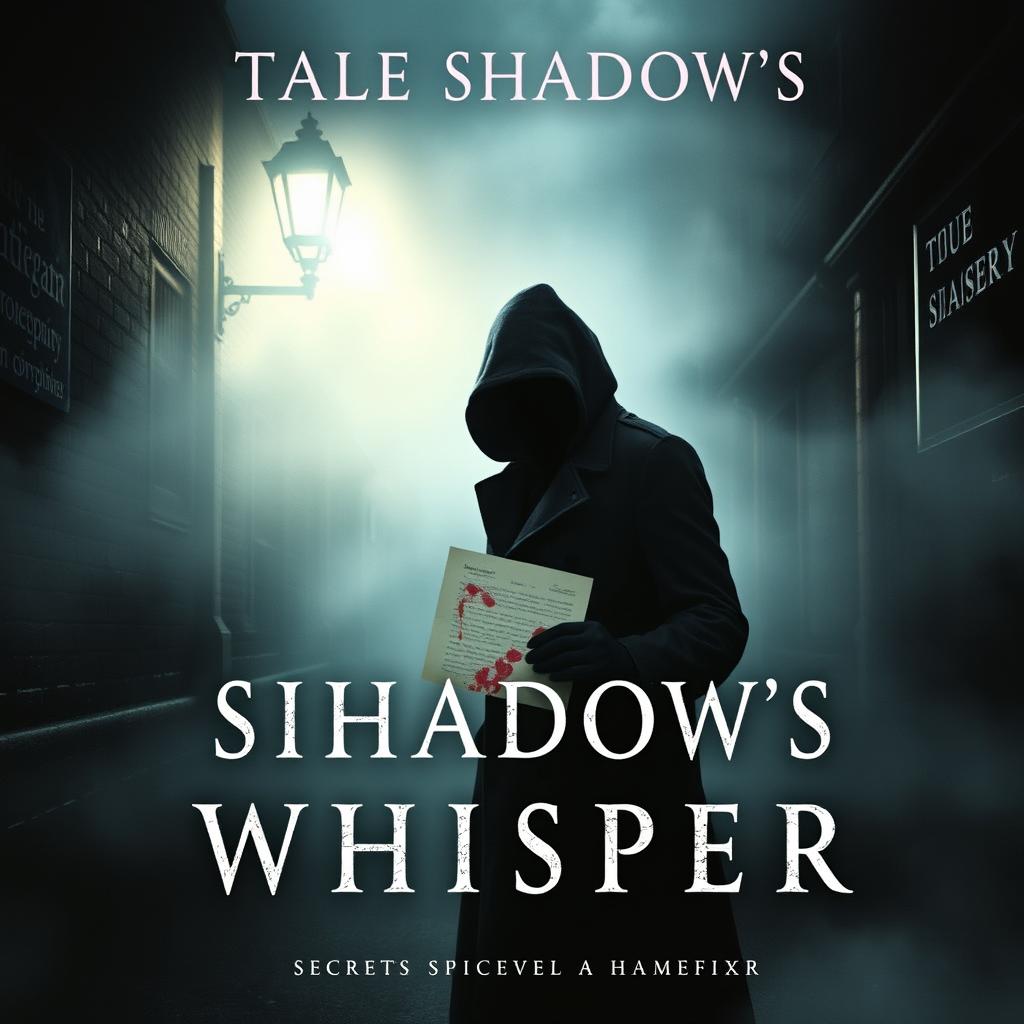 The Shadow's Whisper | Captivating Book Cover Design