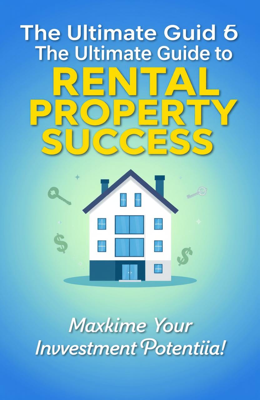 An engaging and informative eBook cover about rental properties