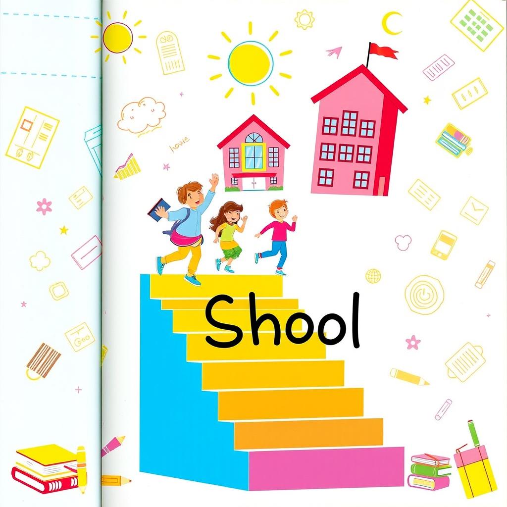 A vibrant and captivating cover for an educational children's book