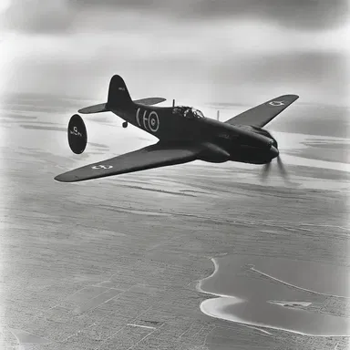 During World War II, air lanes were heavily used by aircraft for strategic bombings and transportation of troops.