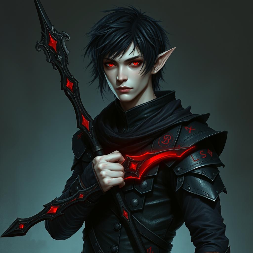 Graceful Elegance: Portrait of Seryn the Elf