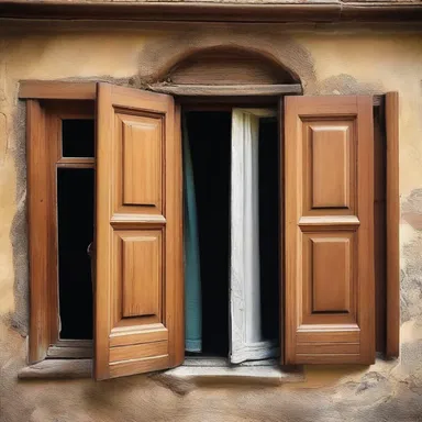 During the Renaissance period, people believed that opening windows and doors would help to air out the 'bad air' and prevent diseases.