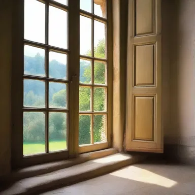 During the Renaissance period, people believed that opening windows and doors would help to air out the 'bad air' and prevent diseases.