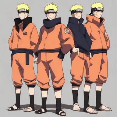 In the anime series 'Naruto', characters can be seen air out their clothes after a battle to get rid of any dust or dirt.