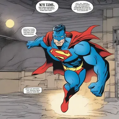 In the superhero comic, the hero uses an air passage to enter the secret lair.