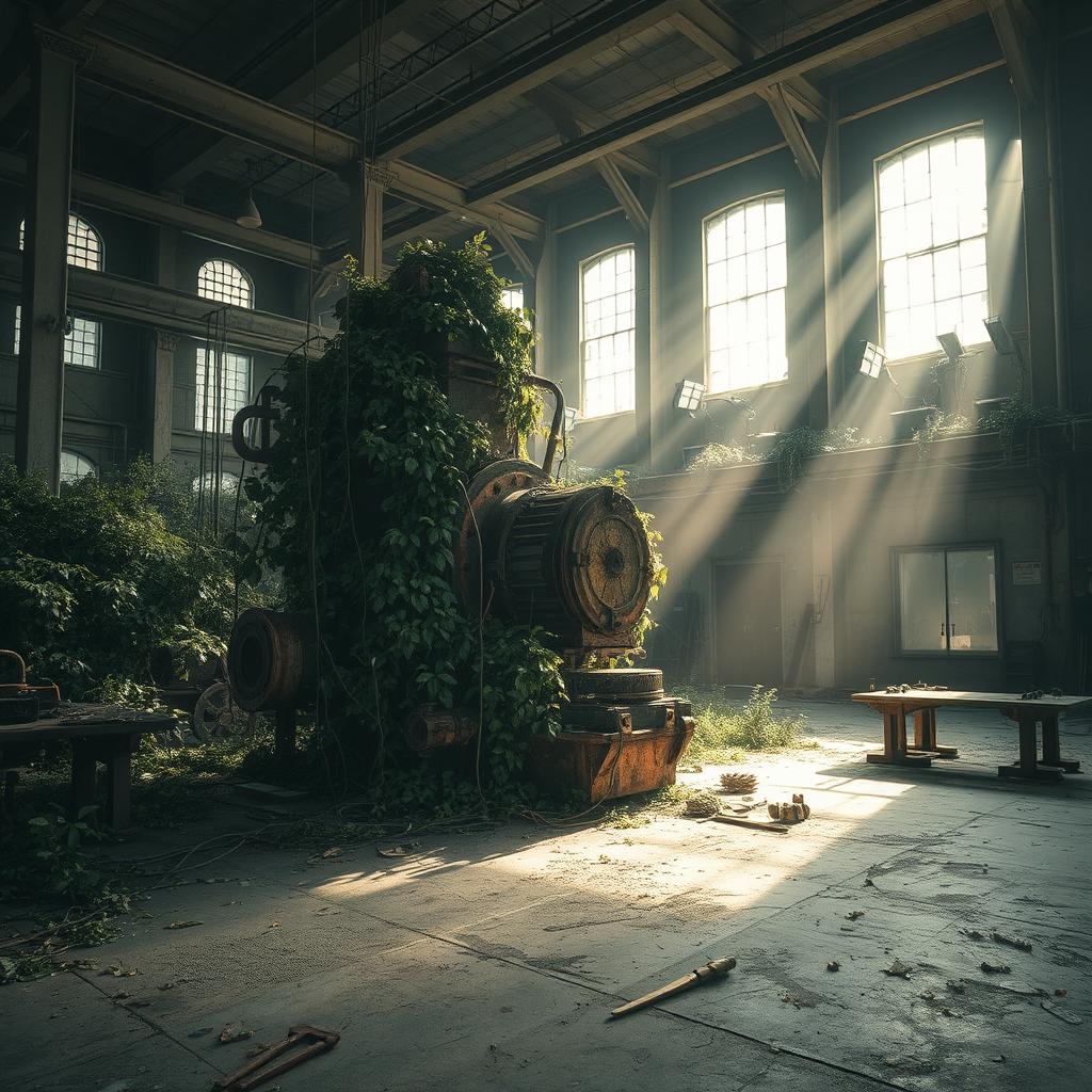 Rediscover the Forgotten: Abandoned Industrial Machine