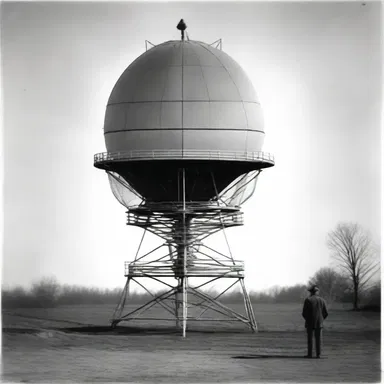During World War II, the air search radar helped detect enemy aircraft and played a crucial role in the defense of nations.