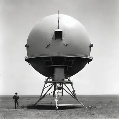 During World War II, the air search radar helped detect enemy aircraft and played a crucial role in the defense of nations.