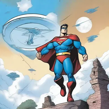 In the latest issue of the superhero comic, the protagonist uses an air search radar to track down the villain's secret hideout in the clouds.