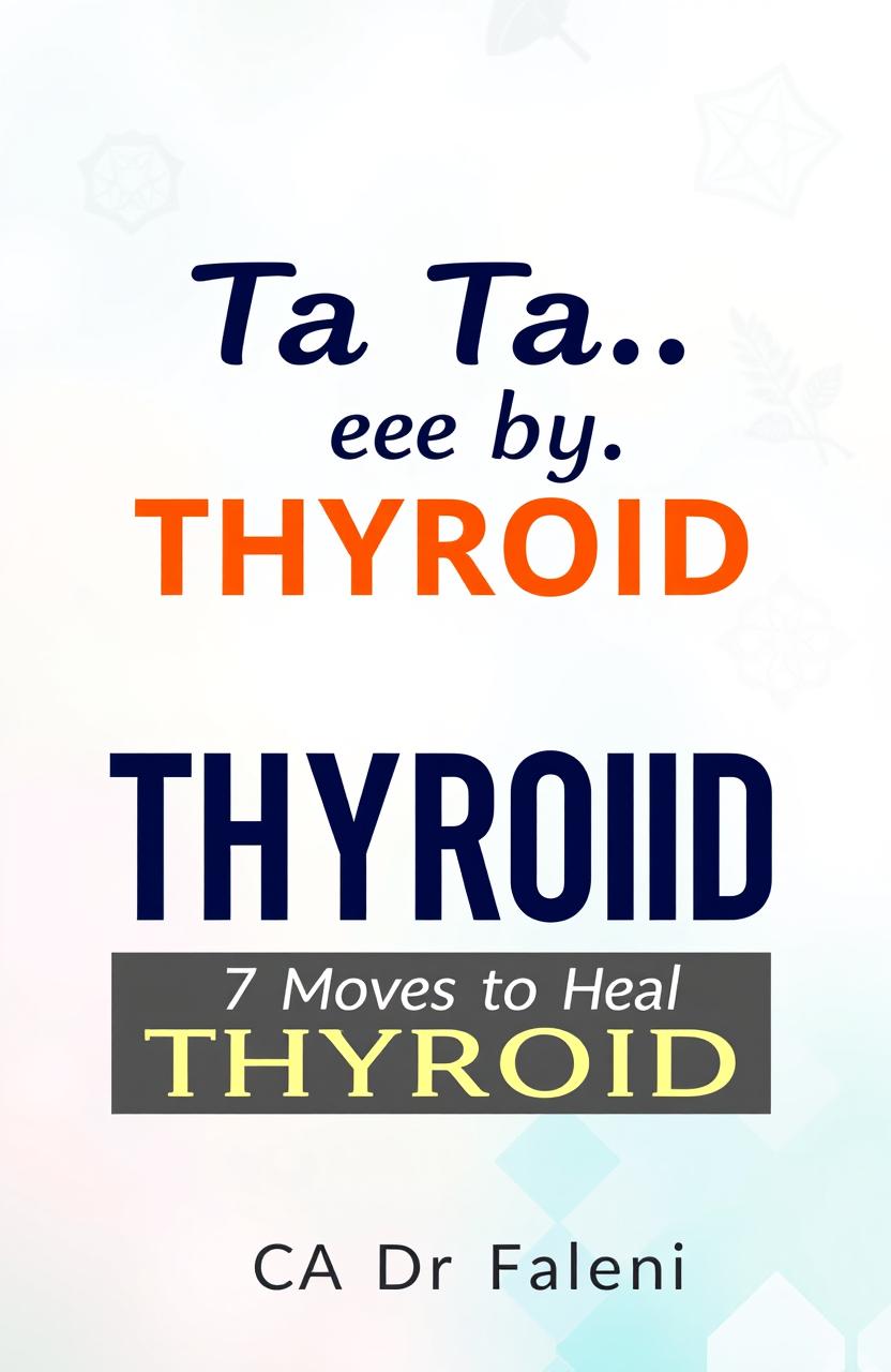 A visually engaging book cover design featuring the main title 'Ta Ta