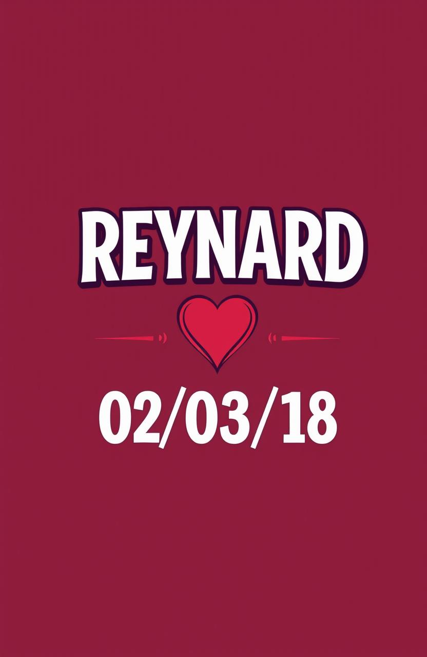 A creative and stylish t-shirt design featuring the name 'REYNARD' prominently displayed in an attractive font