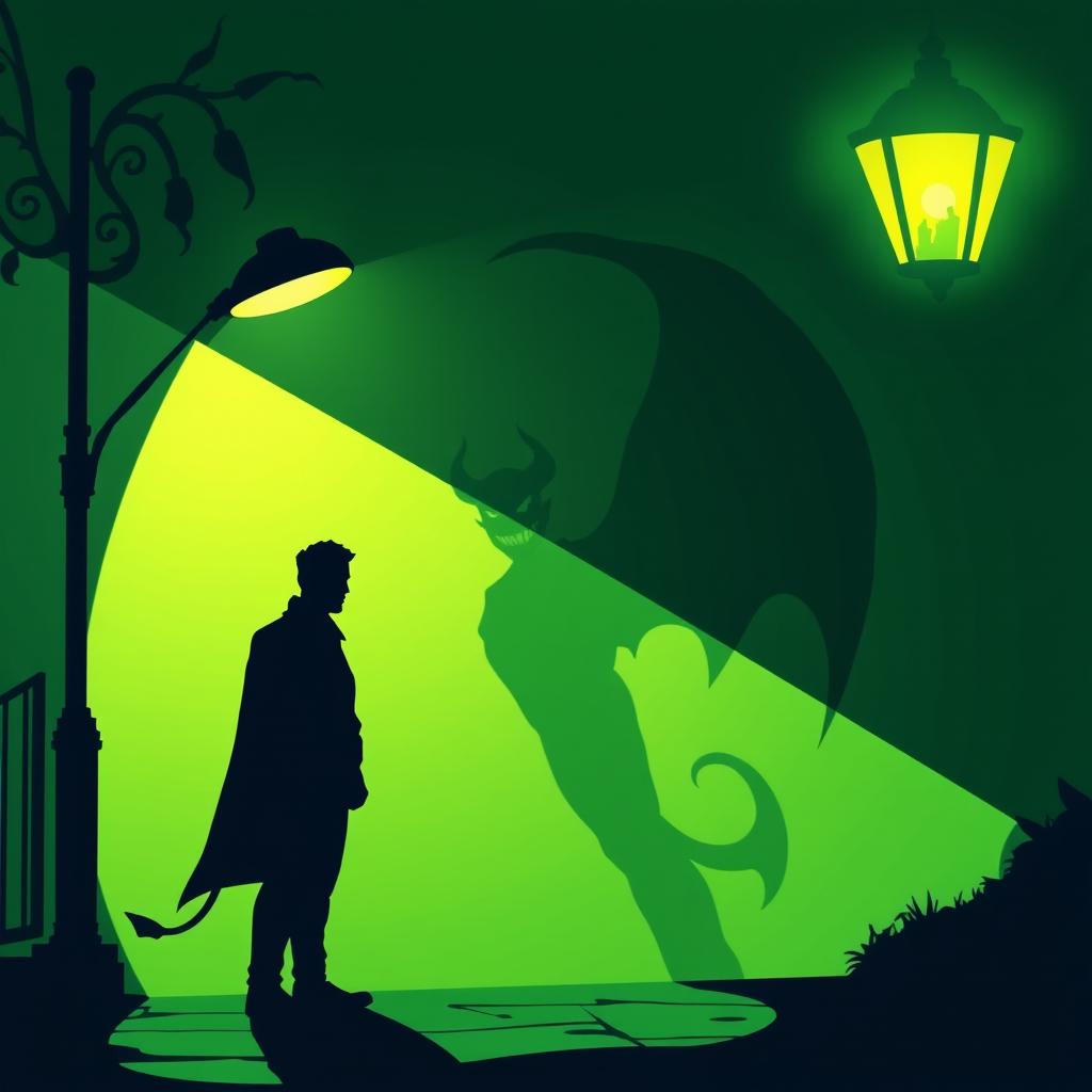 Mysterious Silhouette: The Devil's Shadow