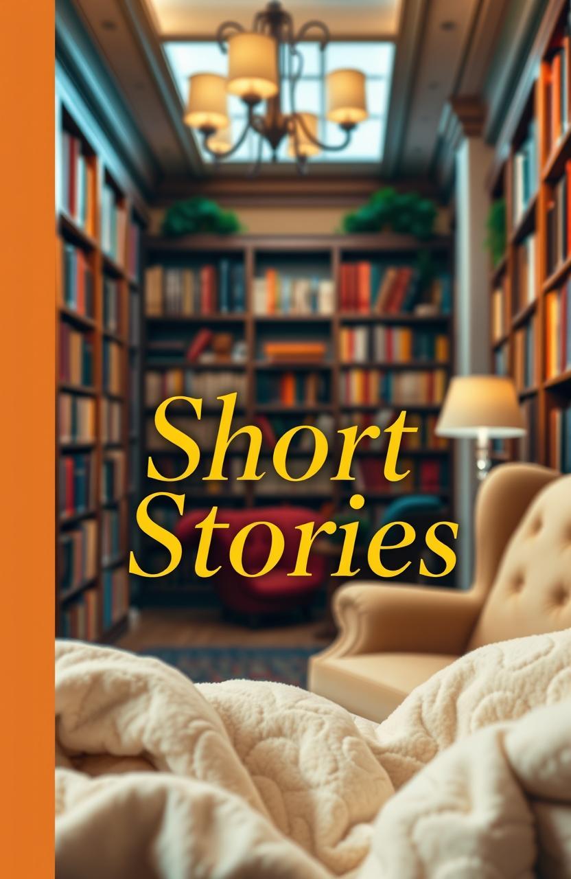 A visually appealing cover for a book titled "Short Stories"
