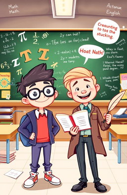 Academic Rivals: Math vs. English