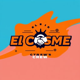 A logo design for a crew called 'El COSME'