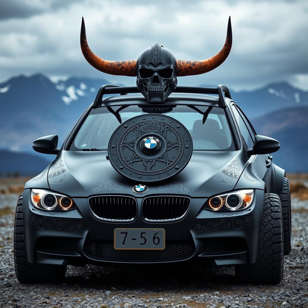 Unleash the Viking: BMW E90 Gone Norse