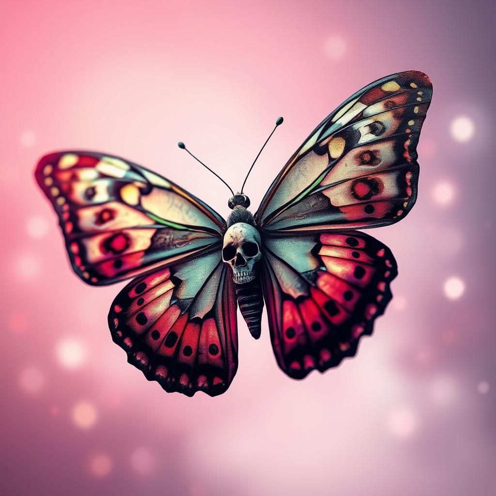 Skull Butterfly: Nature's Surreal Masterpiece