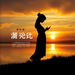 A serene book cover design titled "ანარეკლი"