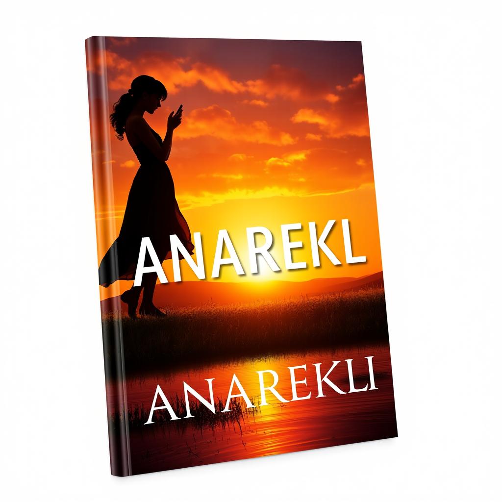 A captivating book cover design titled "ANAREKLI"