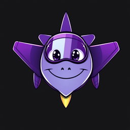 A young character inspired by Pepe the Frog, transformed into a sleek fighter jet, designed in a vibrant vector art style