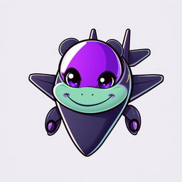 A young character inspired by Pepe the Frog, transformed into a sleek fighter jet, designed in a vibrant vector art style