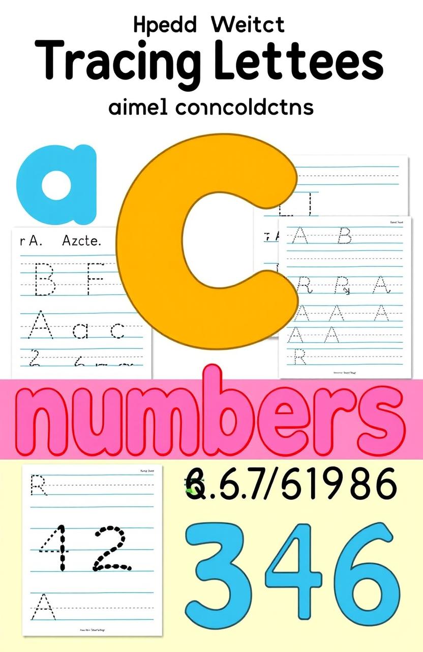 Fun Tracing Letters & Numbers for Kids