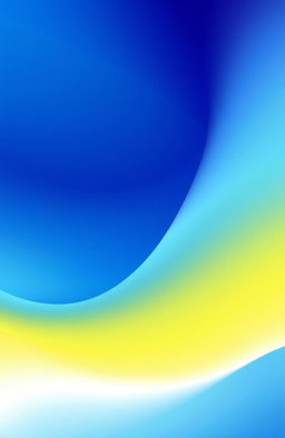 A visually appealing gradient design for a business book cover, transitioning seamlessly between the colors #005EB7 (deep blue), #284395 (medium blue), #00B3EB (light blue), and #E4F998 (soft yellow) in a smooth, flowing pattern