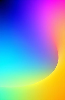 A visually appealing gradient design for a business book cover, transitioning seamlessly between the colors #005EB7 (deep blue), #284395 (medium blue), #00B3EB (light blue), and #E4F998 (soft yellow) in a smooth, flowing pattern