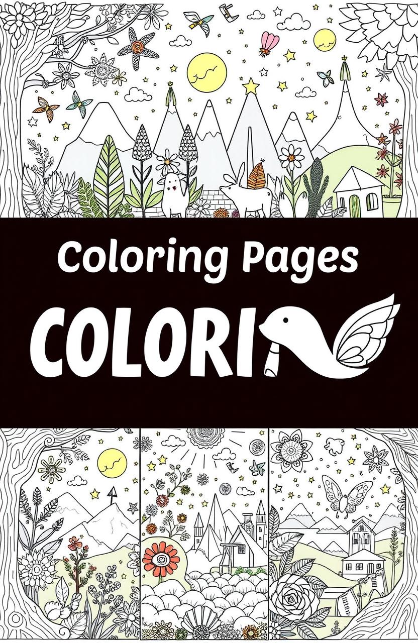 Unleash Your Creativity with Whimsical Coloring Pages