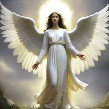 The scriptures described angels as ethereal beings, with wings that allowed them to move in an airy manner.
