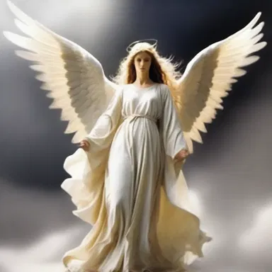 The scriptures described angels as ethereal beings, with wings that allowed them to move in an airy manner.