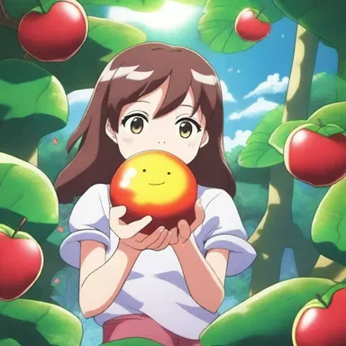 In the anime series, the protagonist discovers a mystical akee fruit with magical powers that can grant wishes.