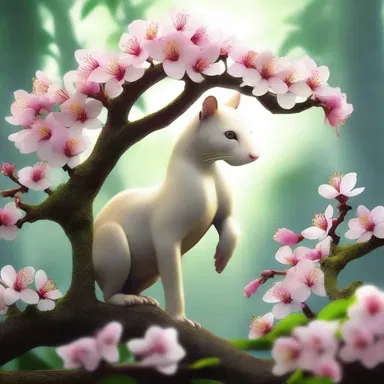 In the fantasy novel, a mystical creature is drawn to the ethereal scent of akee flowers, using them as a portal to travel between dimensions.