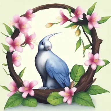 In the fantasy novel, a mystical creature is drawn to the ethereal scent of akee flowers, using them as a portal to travel between dimensions.