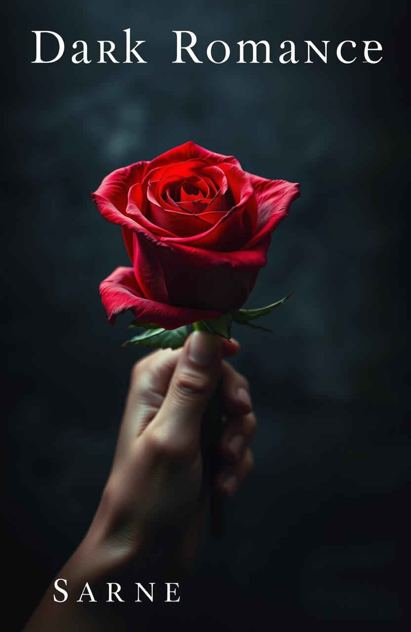 Unravel the Secrets of Dark Romance: A Mysterious Book Cover