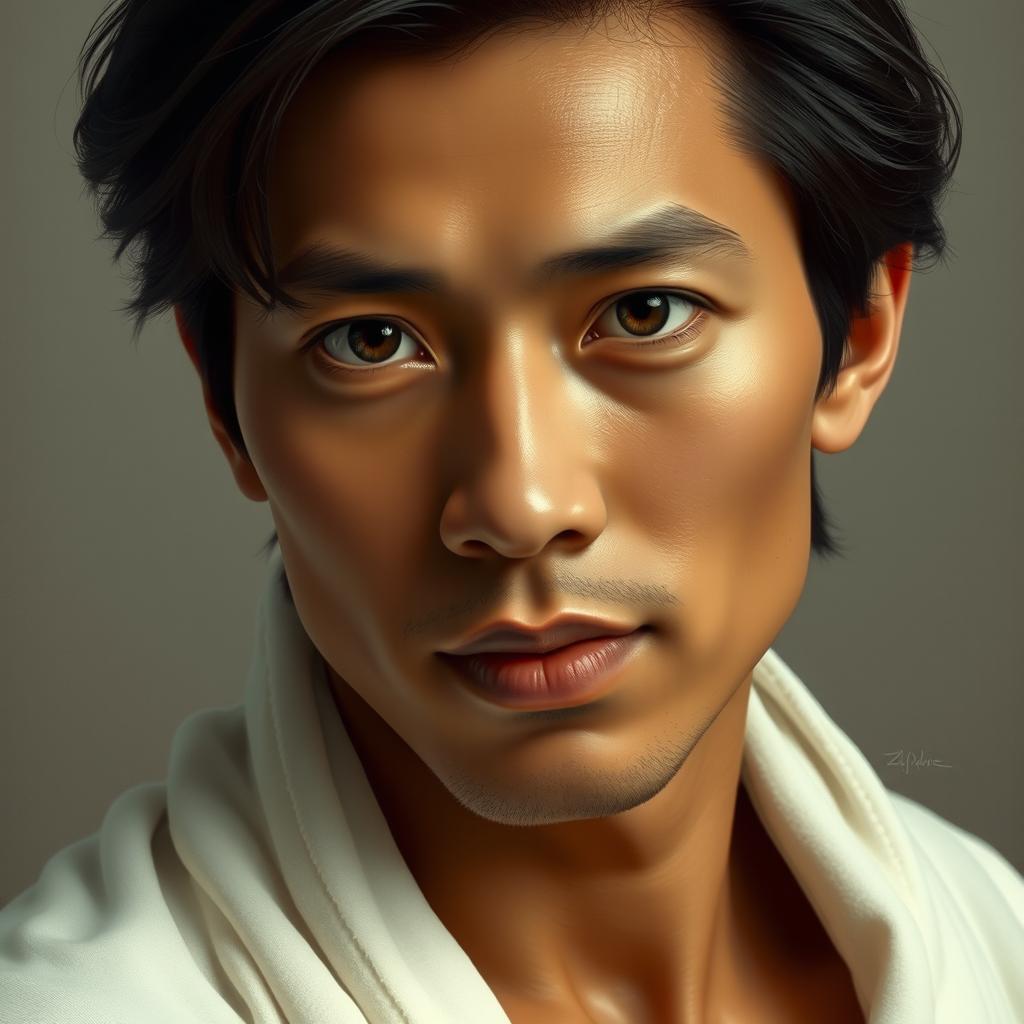 Engaging Realistic Portrait: Strong Features
