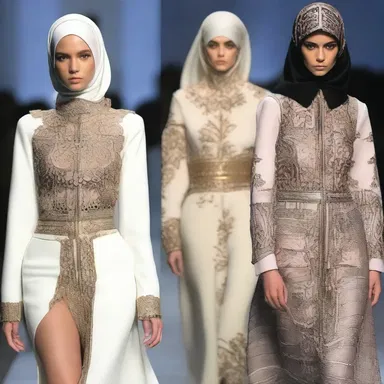 The fashion designer incorporated elements inspired by al-Itihaad al-Islamiya in their latest collection, creating a controversial and provocative runway show.