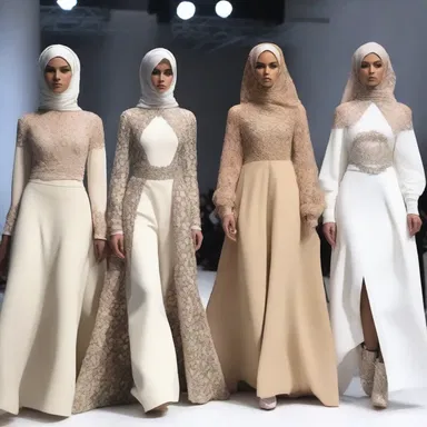 The fashion designer incorporated elements inspired by al-Itihaad al-Islamiya in their latest collection, creating a controversial and provocative runway show.