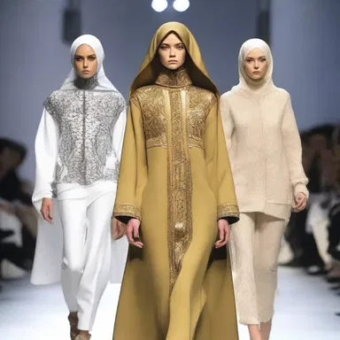 The fashion designer incorporated elements inspired by al-Itihaad al-Islamiya in their latest collection, creating a controversial and provocative runway show.