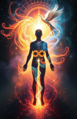 An abstract representation of the concept 'Thimothism', symbolizing the 'Doctrine of Humans'
