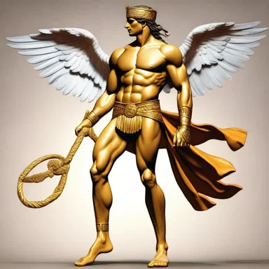In Greek mythology, the god Hermes is often depicted as aliform, with feathered alar appendages on his sandals.