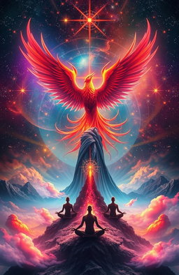 A conceptual and thought-provoking image to illustrate the philosophy of 'Thimothism', which posits that humans are born to live eternally