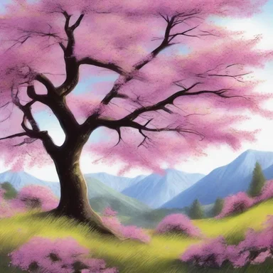 In the novel, the protagonist found solace in the beauty of the alar flowers blooming in the axils of the trees.