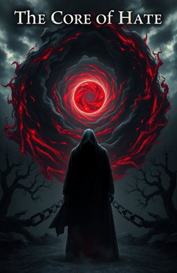 A dark and powerful artwork representing the concept of 'The Core of Hate'